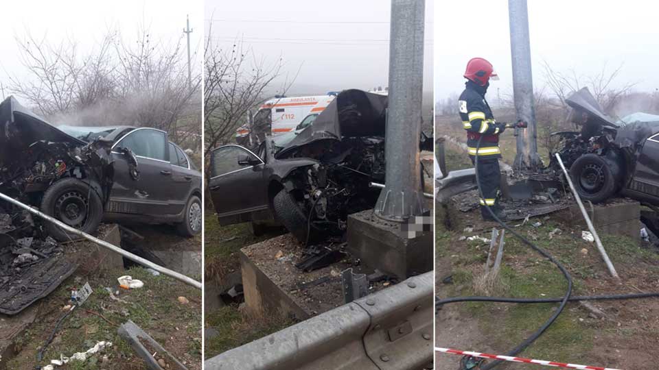 Accident rutier în localitatea Plosca