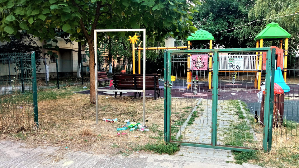 Parc pentru copii în Giurgiu